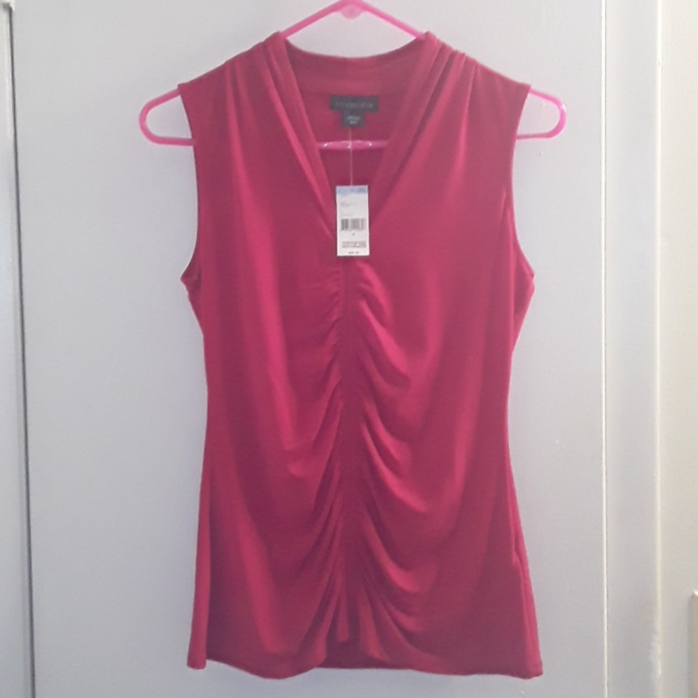 Brand new vibrant red blouse!